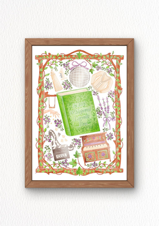 Illustration "In my whispered legends era"