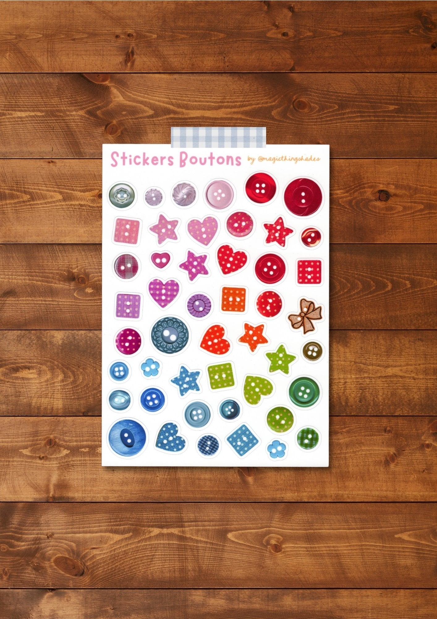 "Petits boutons" 2 - Magic Things Shades