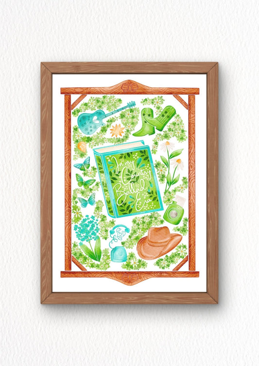 Illustration "In my country ballade era"