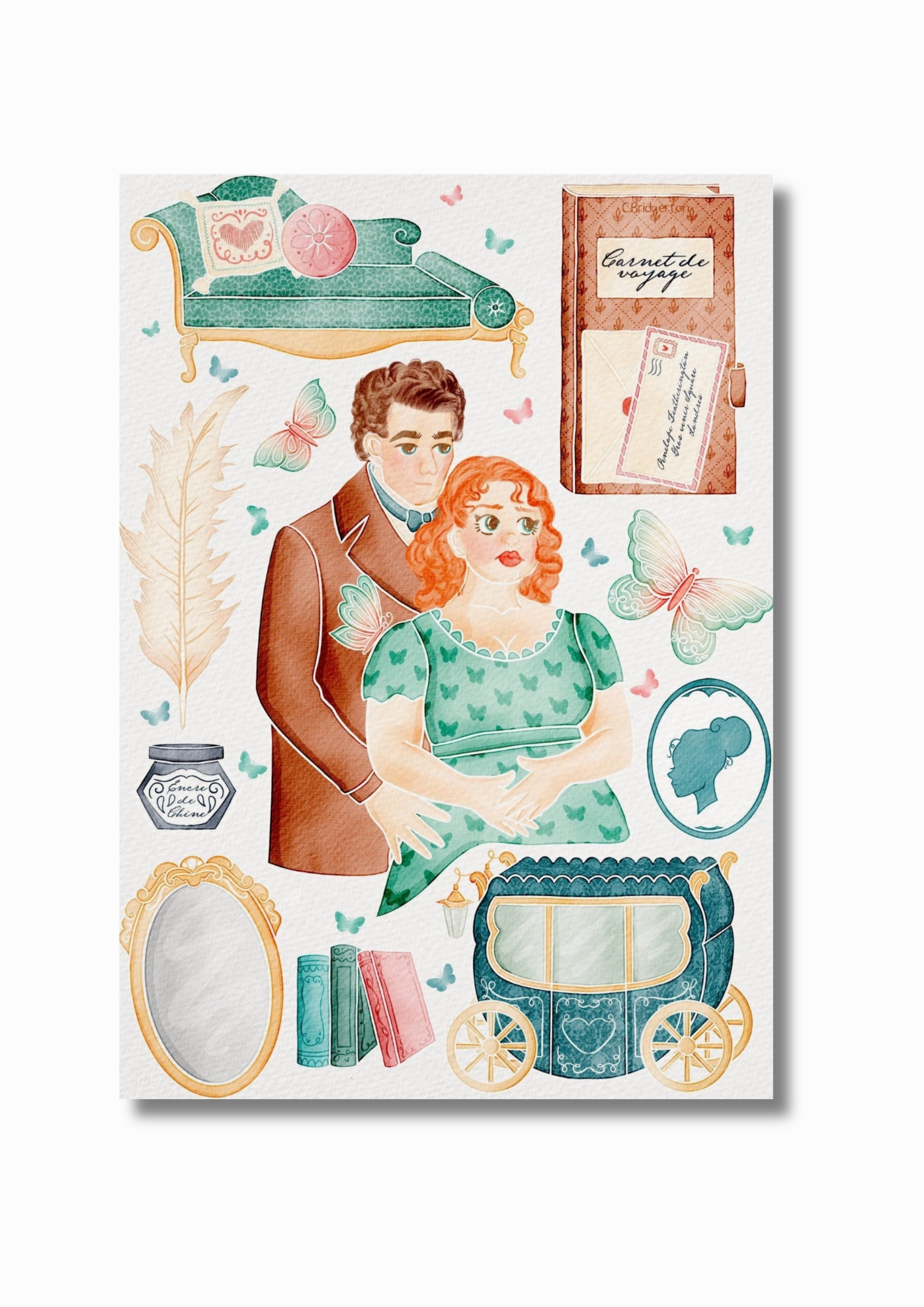 Illustration "Penelope & Colin"