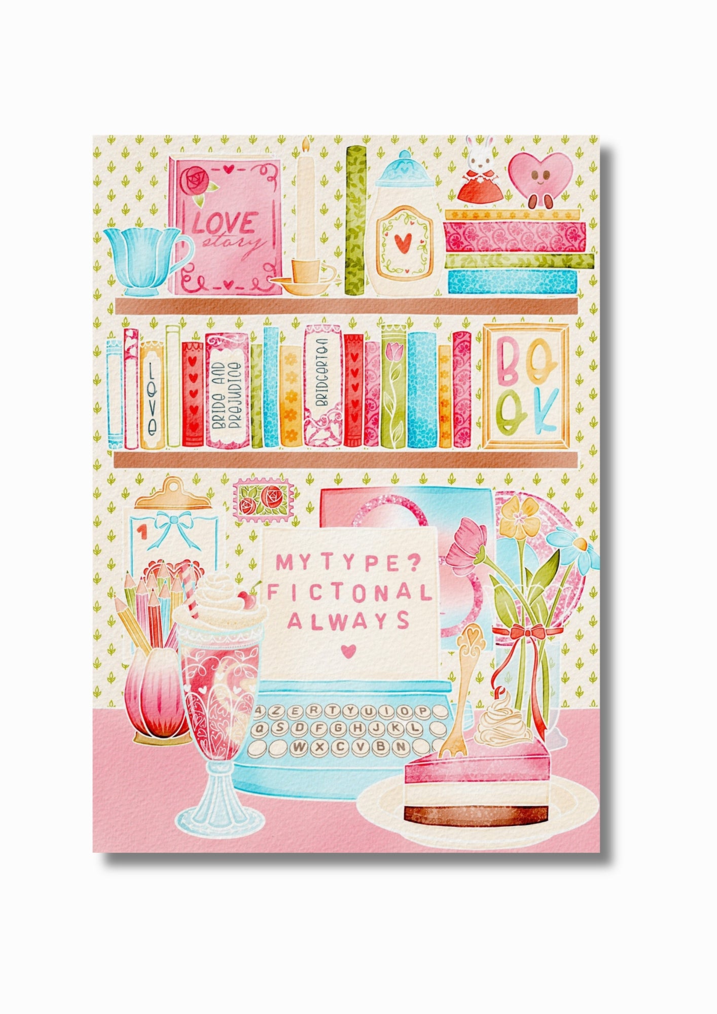 Illustration "Romance Reader’s Corner"
