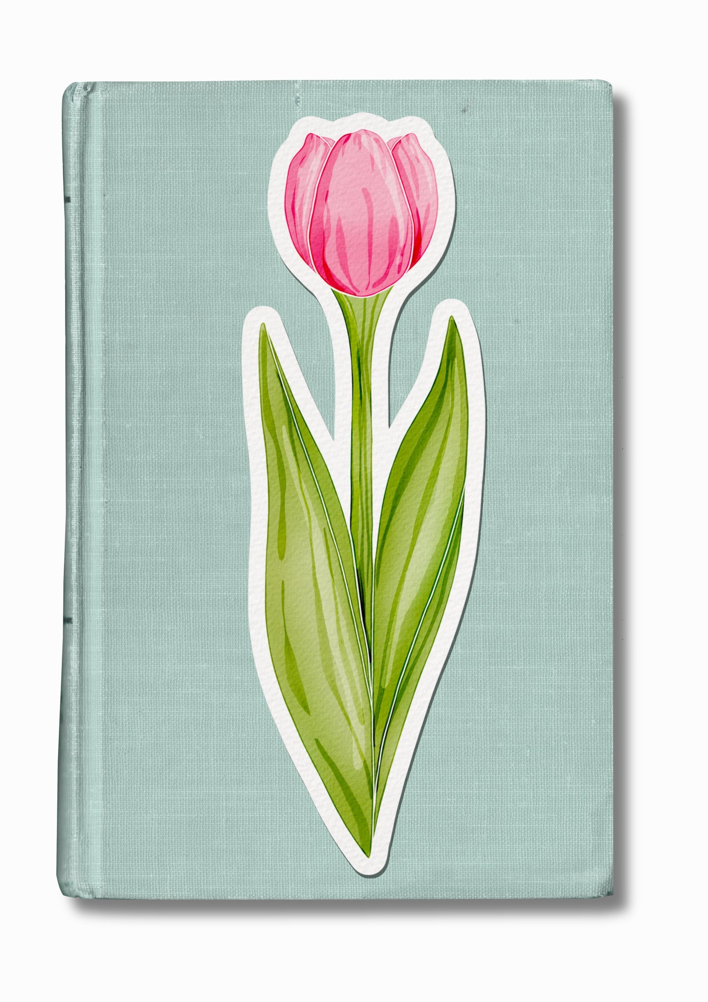 Marque-page illustré "Tulipe"