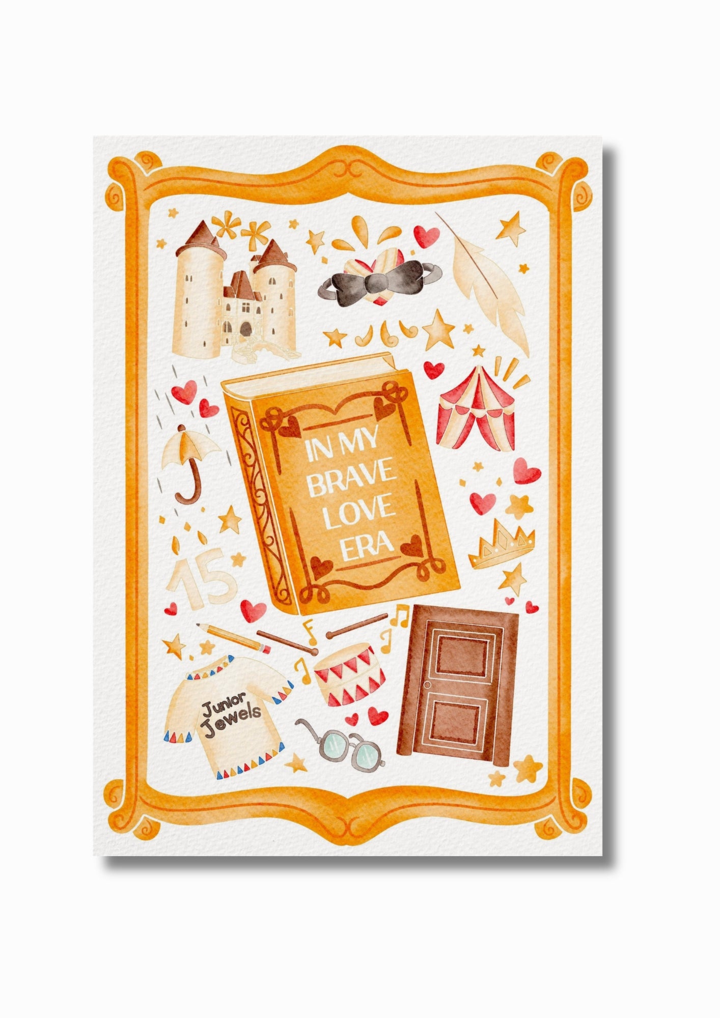 Illustration "In my brave love era"