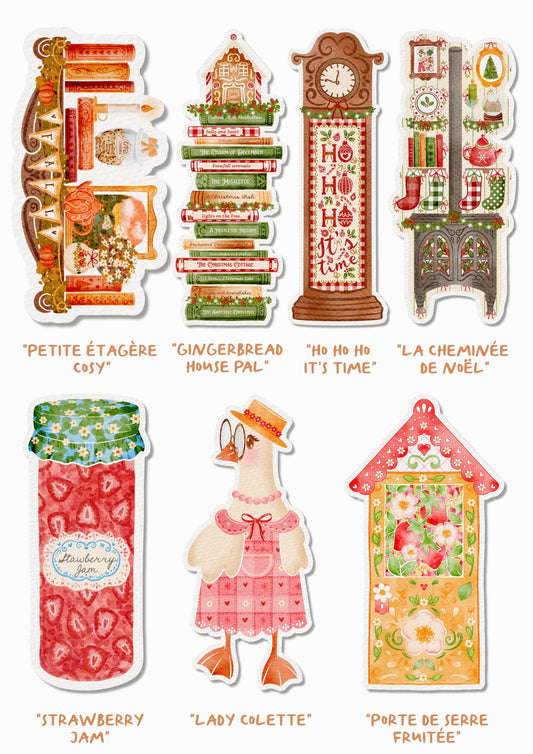 Stickers illustrés à l’unité