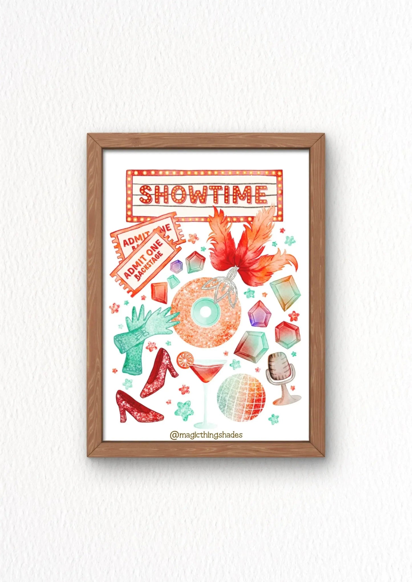 "In my showgirl era " Magic Things Shades