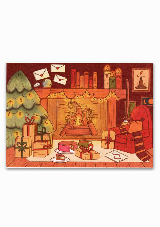 Illustration "Au coin du feu" A5