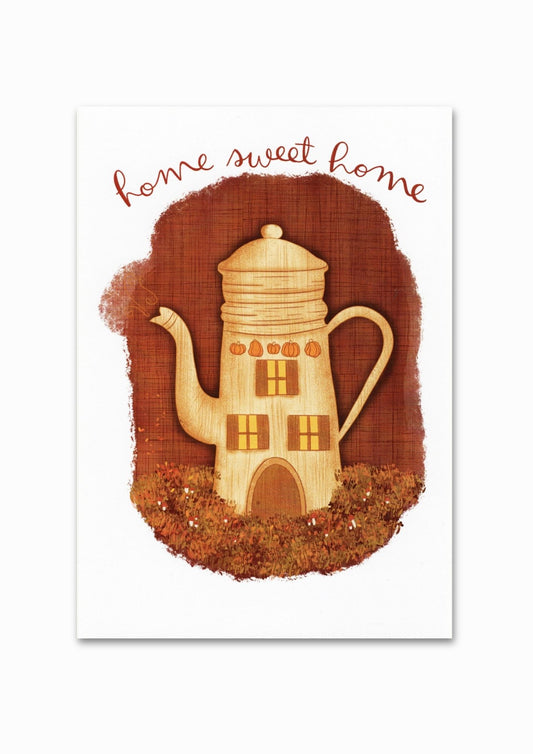 Illustration "Home Sweet Home" A5