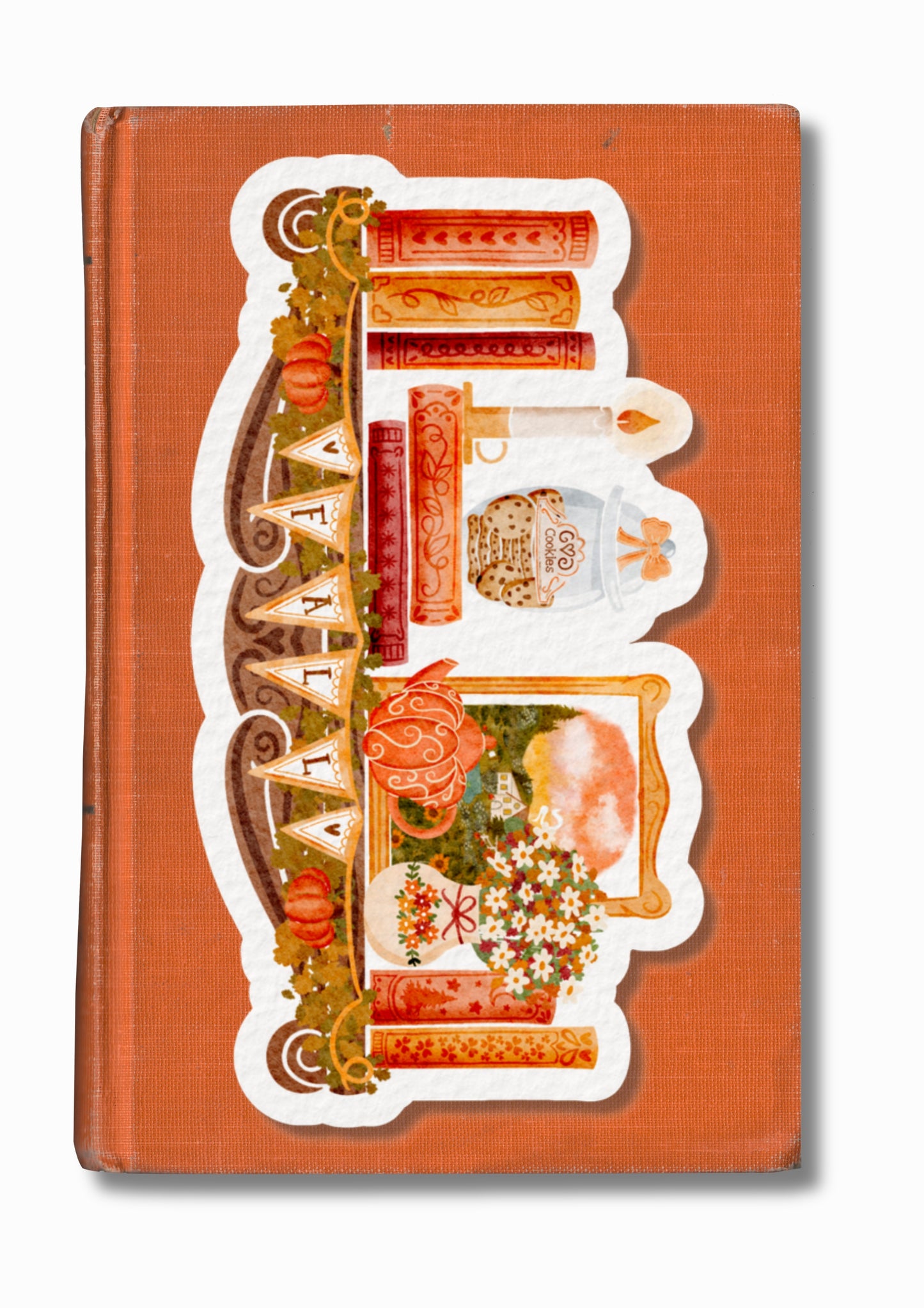 Marque-page "Petite étagère cosy"