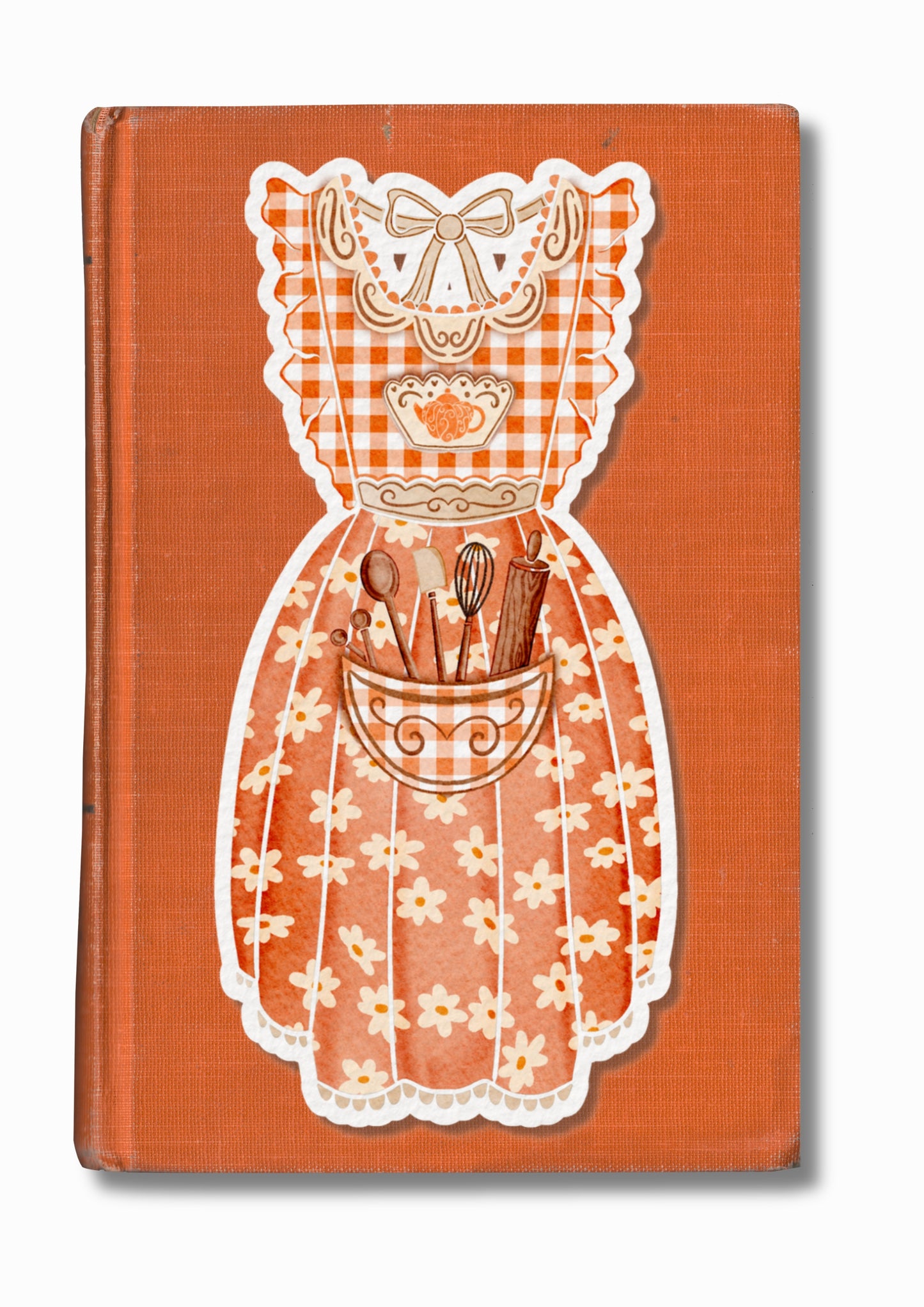 Marque-page "Petit tablier de cuisine"