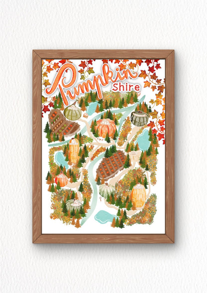 Illustration "Pumpkin shire"