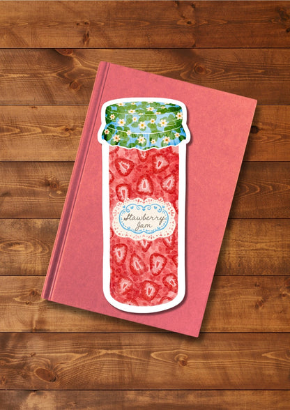 Marque-page "Strawberry Jam"