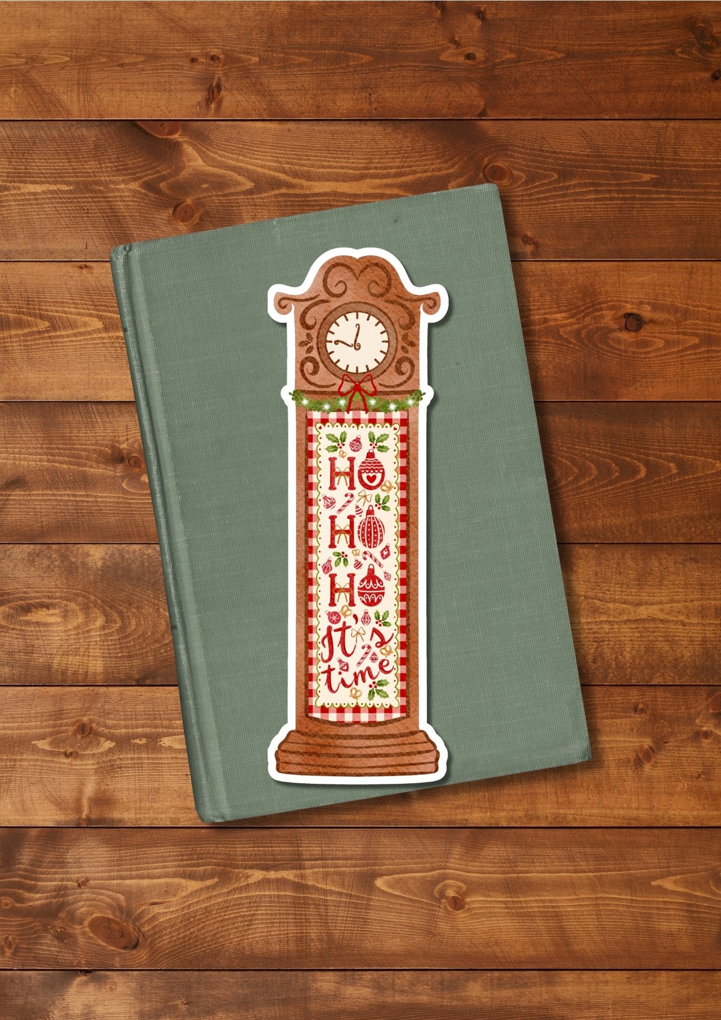 Marque-page "Ho Ho Ho It's Time"