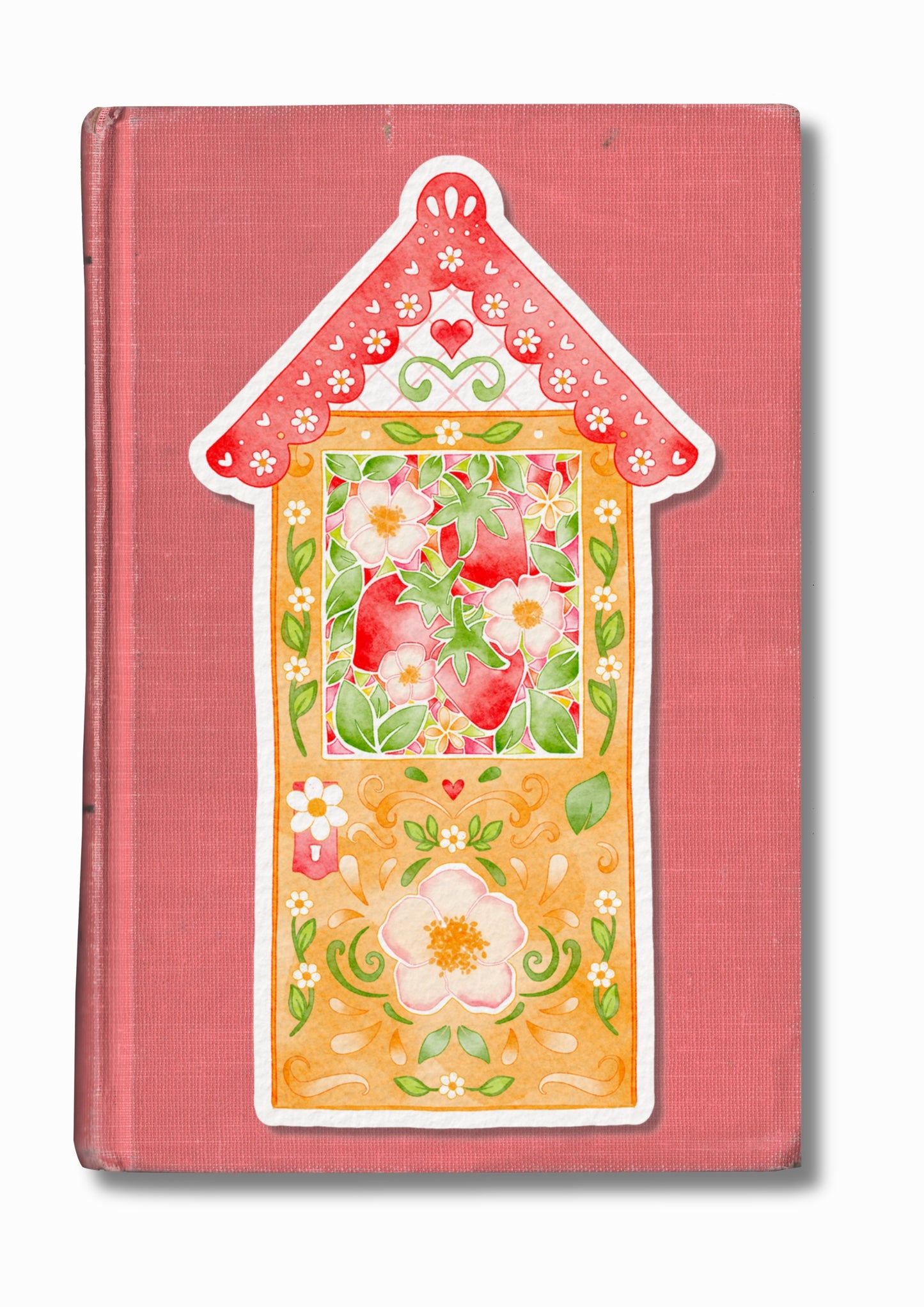 Marque-page "Porte de serre fruitée"