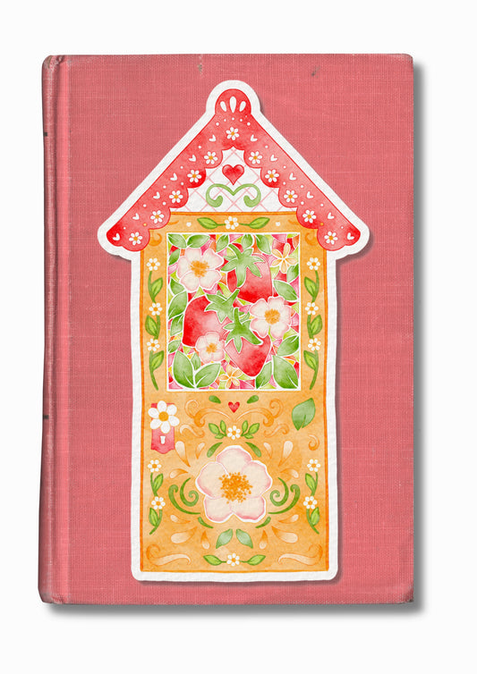 Marque-page "Porte de serre fruitée"