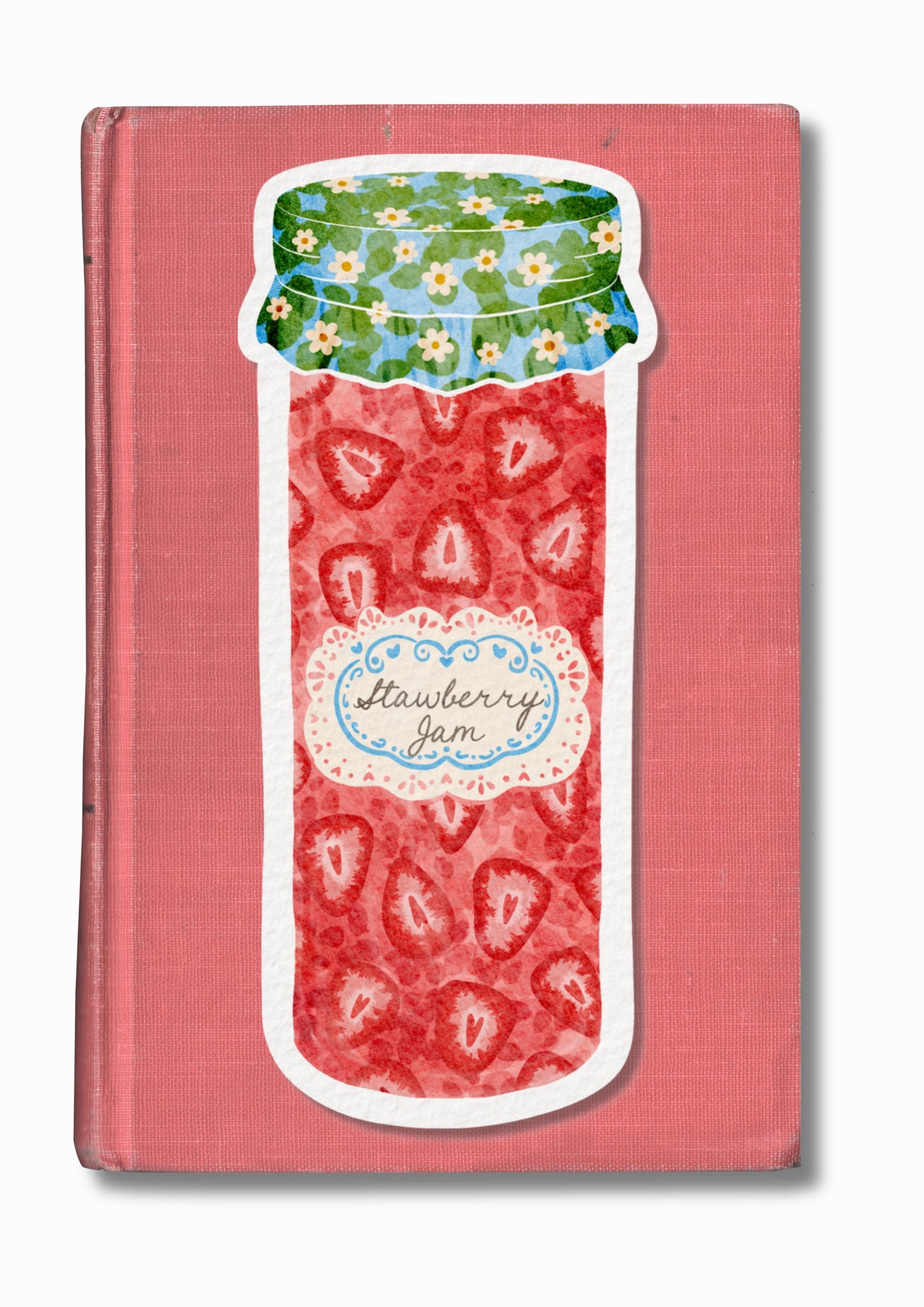Marque-page "Strawberry Jam"