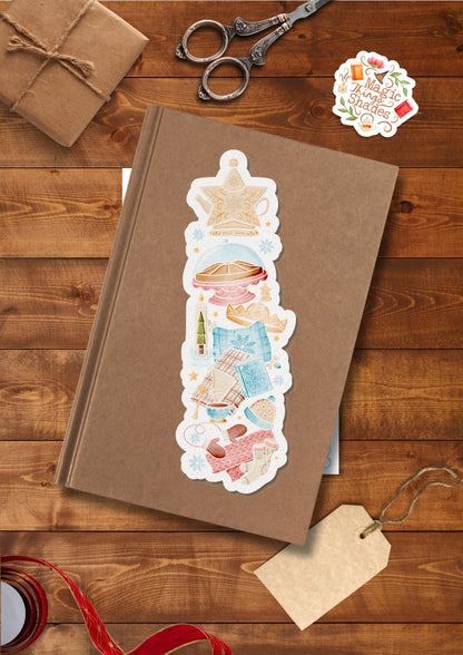 Calendrier de l'avent ou de l'année artisanal " Les 12 Portes de l’année "