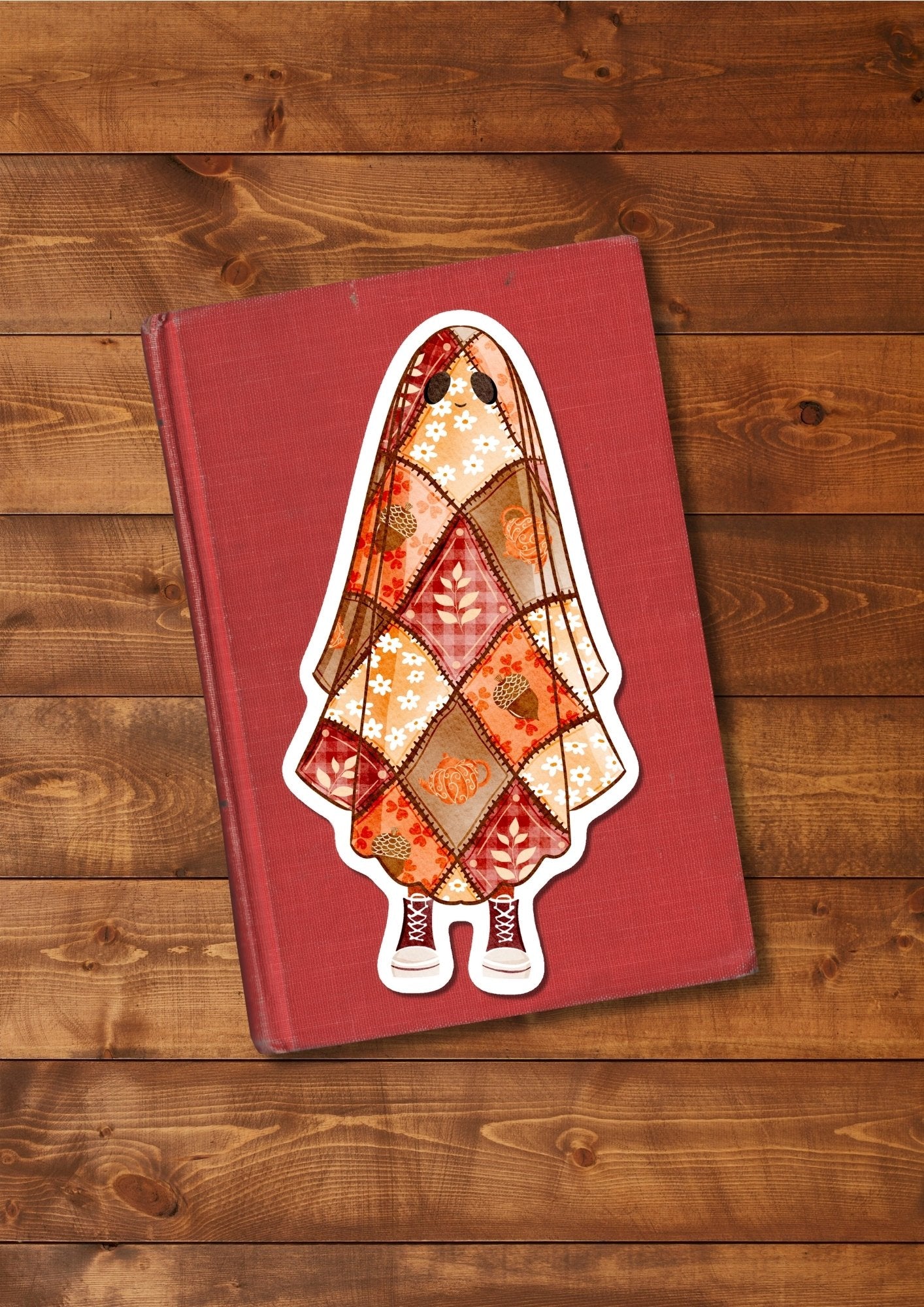 Marque-page "Cosy fall ghost"