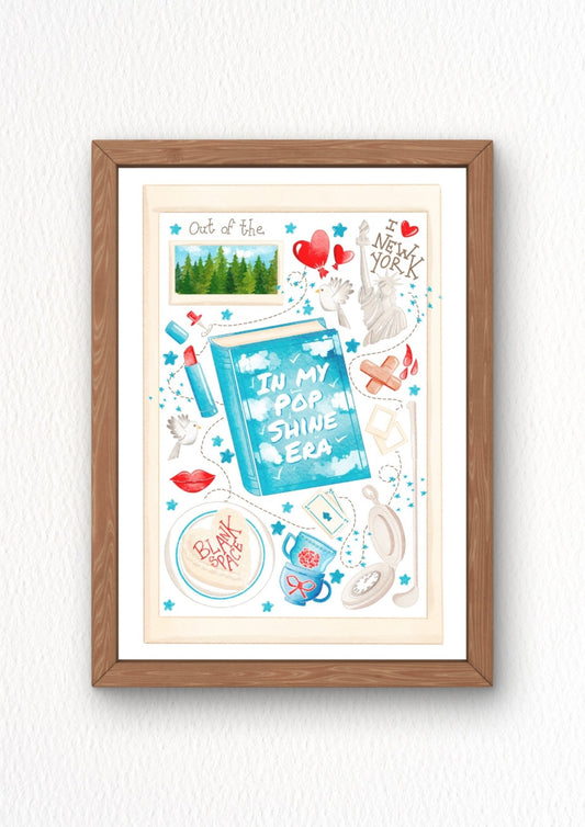 Illustration "In my pop shine era"