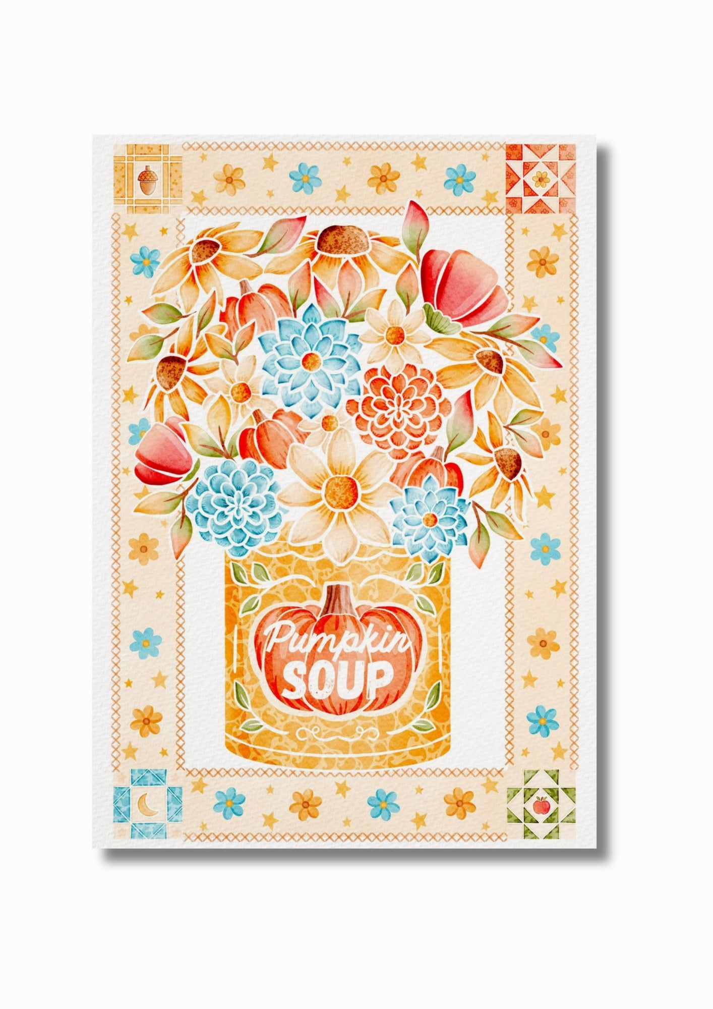 Illustration "Fall flowers"