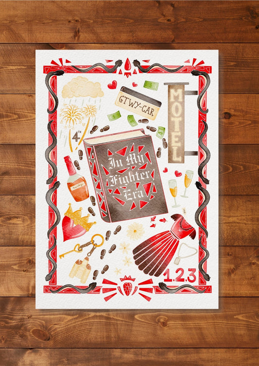 Illustration "In fighter era"