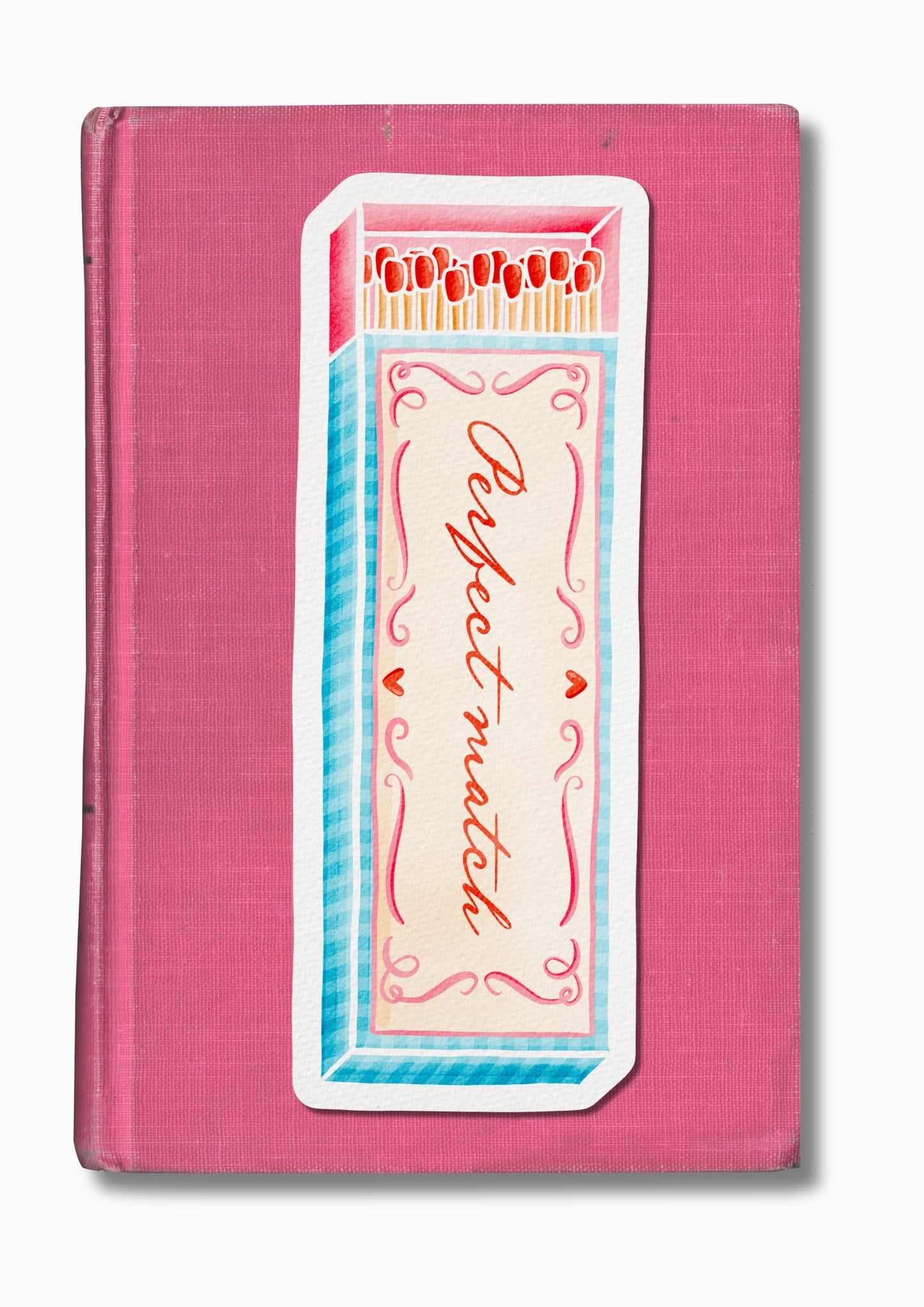 Marque-page illustré "Perfect Match"
