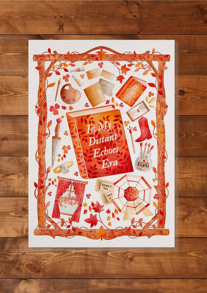 Illustration "In my distant echoes era"