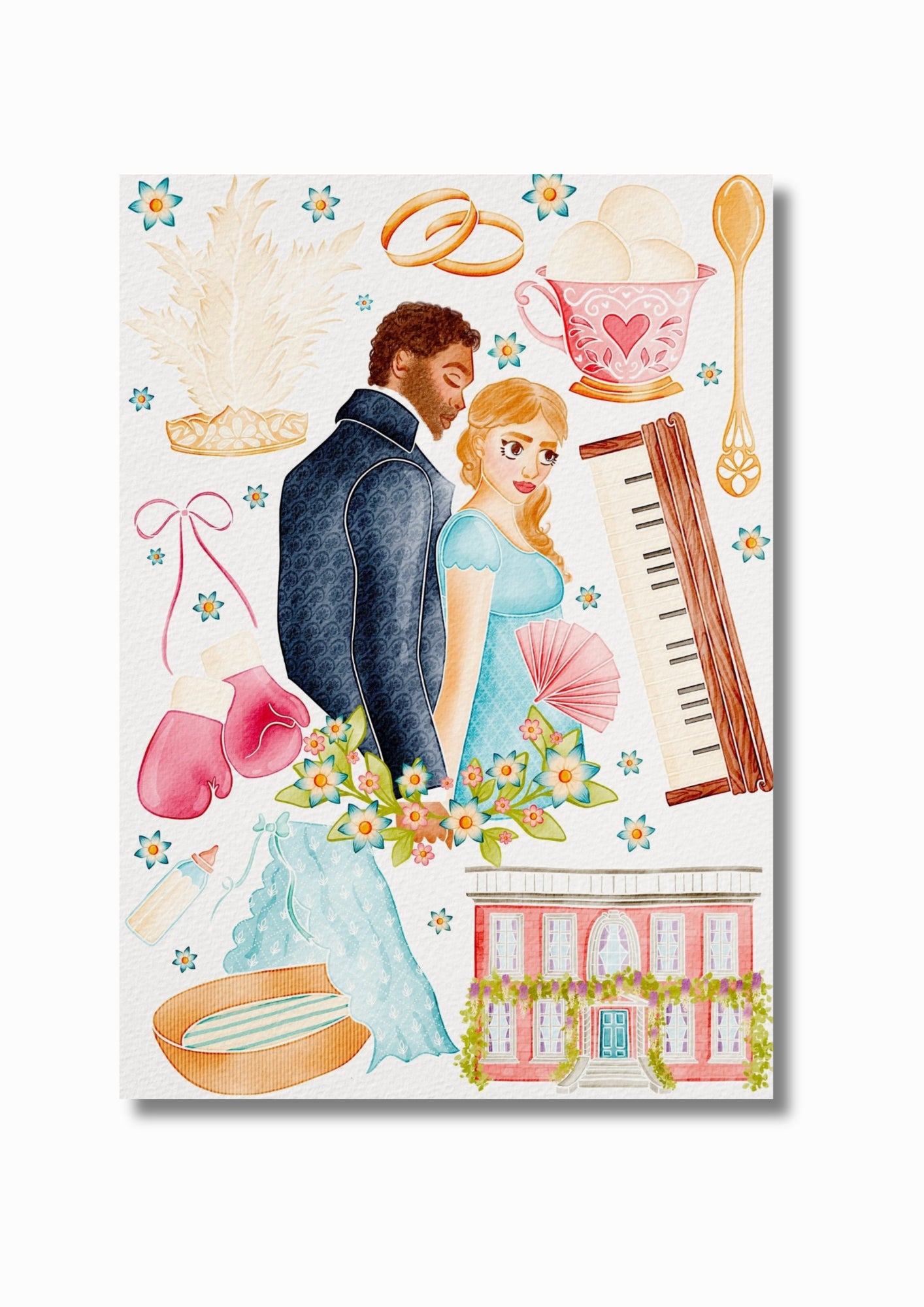 Illustration "Daphne & Simon"