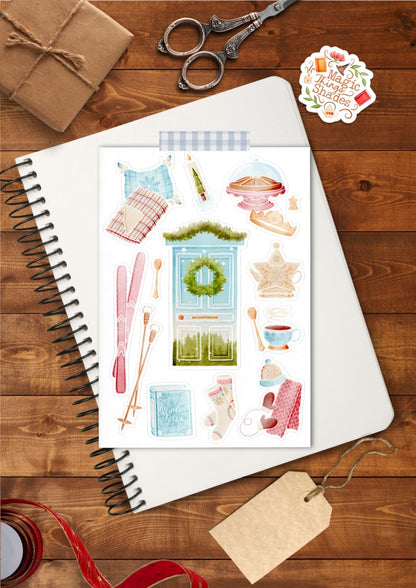 Calendrier de l'avent ou de l'année artisanal " Les 12 Portes de l’année "