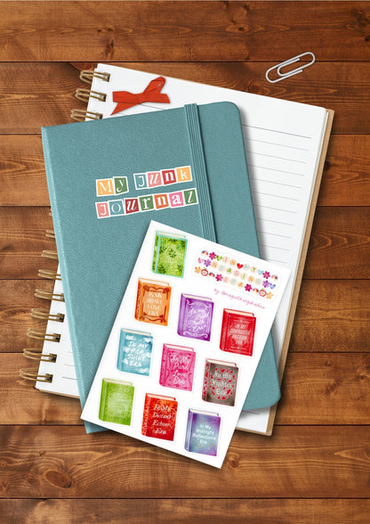 Planche de stickers 1 "In my reading era" - Magic Things Shades