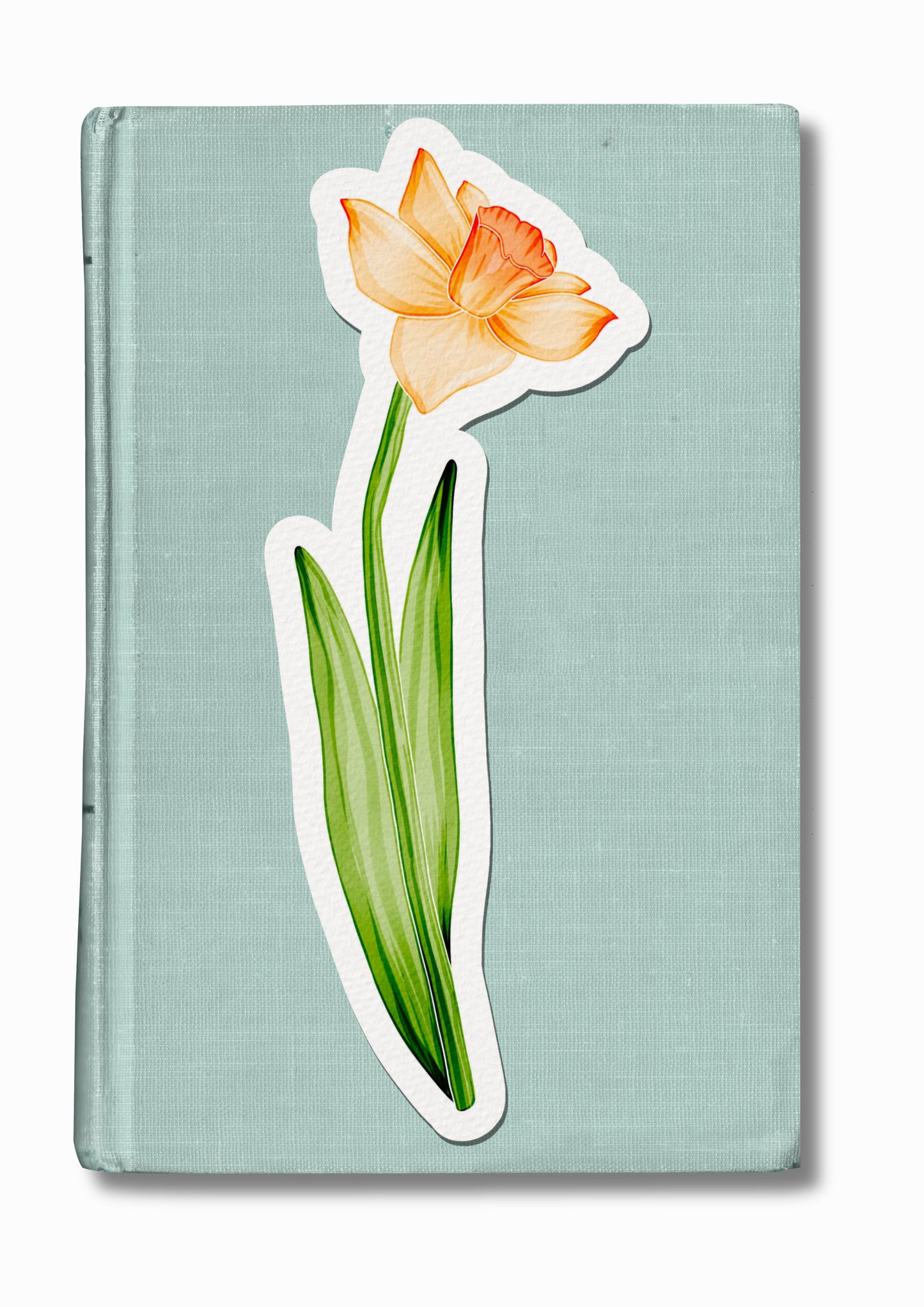 Marque-page illustré "Jonquille"