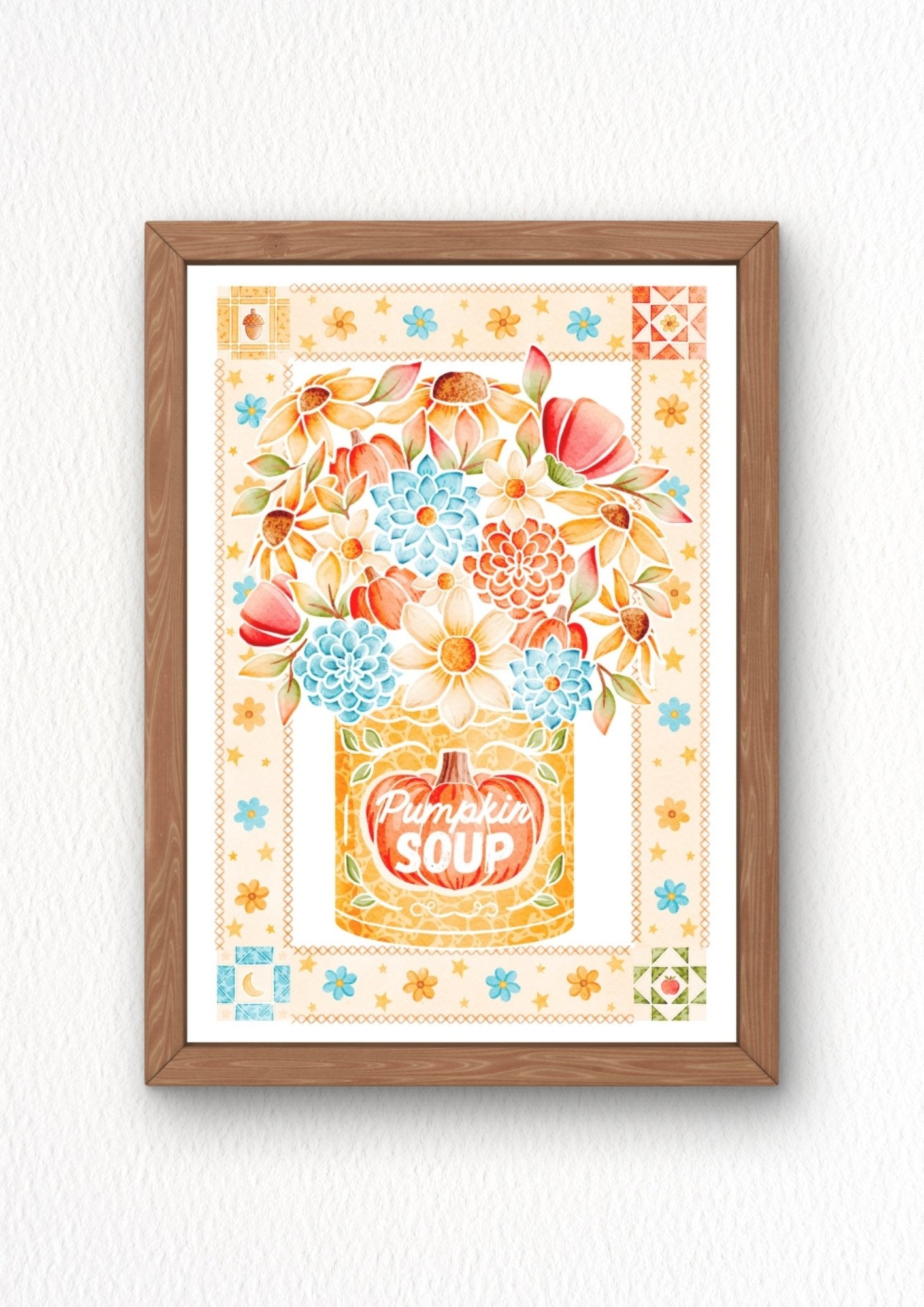 Illustration "Fall flowers"