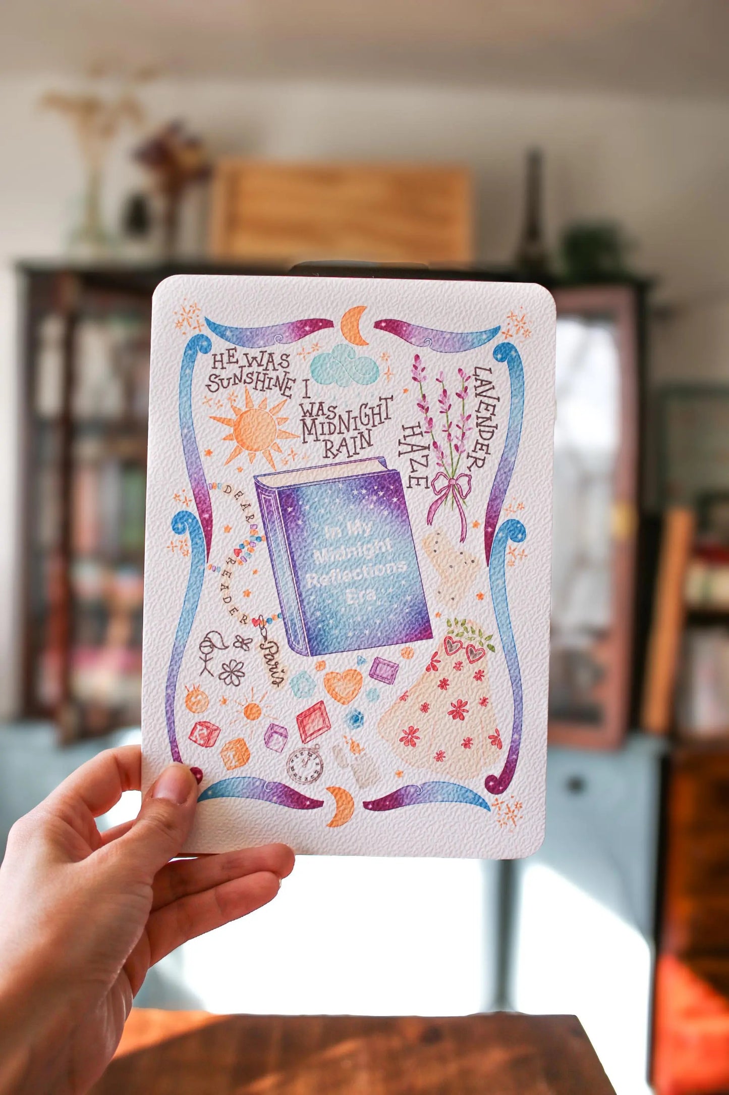 "In my midnight reflection era " Magic Things Shades