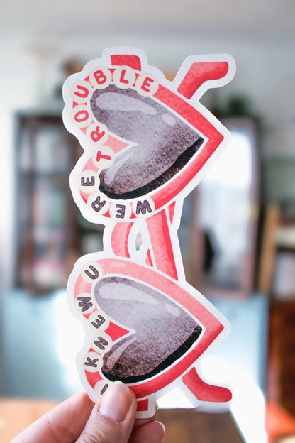 "Red heart glasses" Magic Things Shades