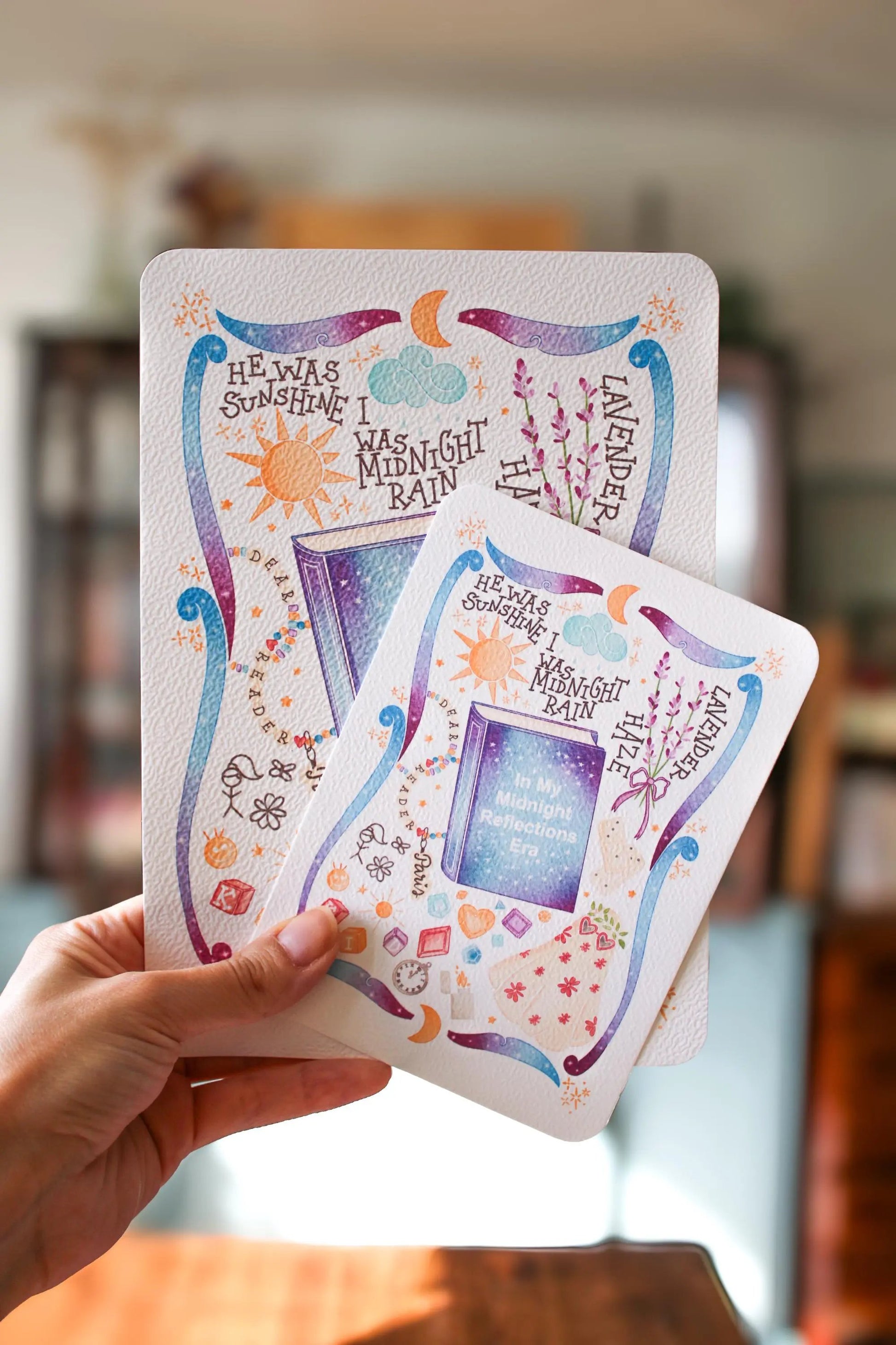 "In my midnight reflection era " Magic Things Shades