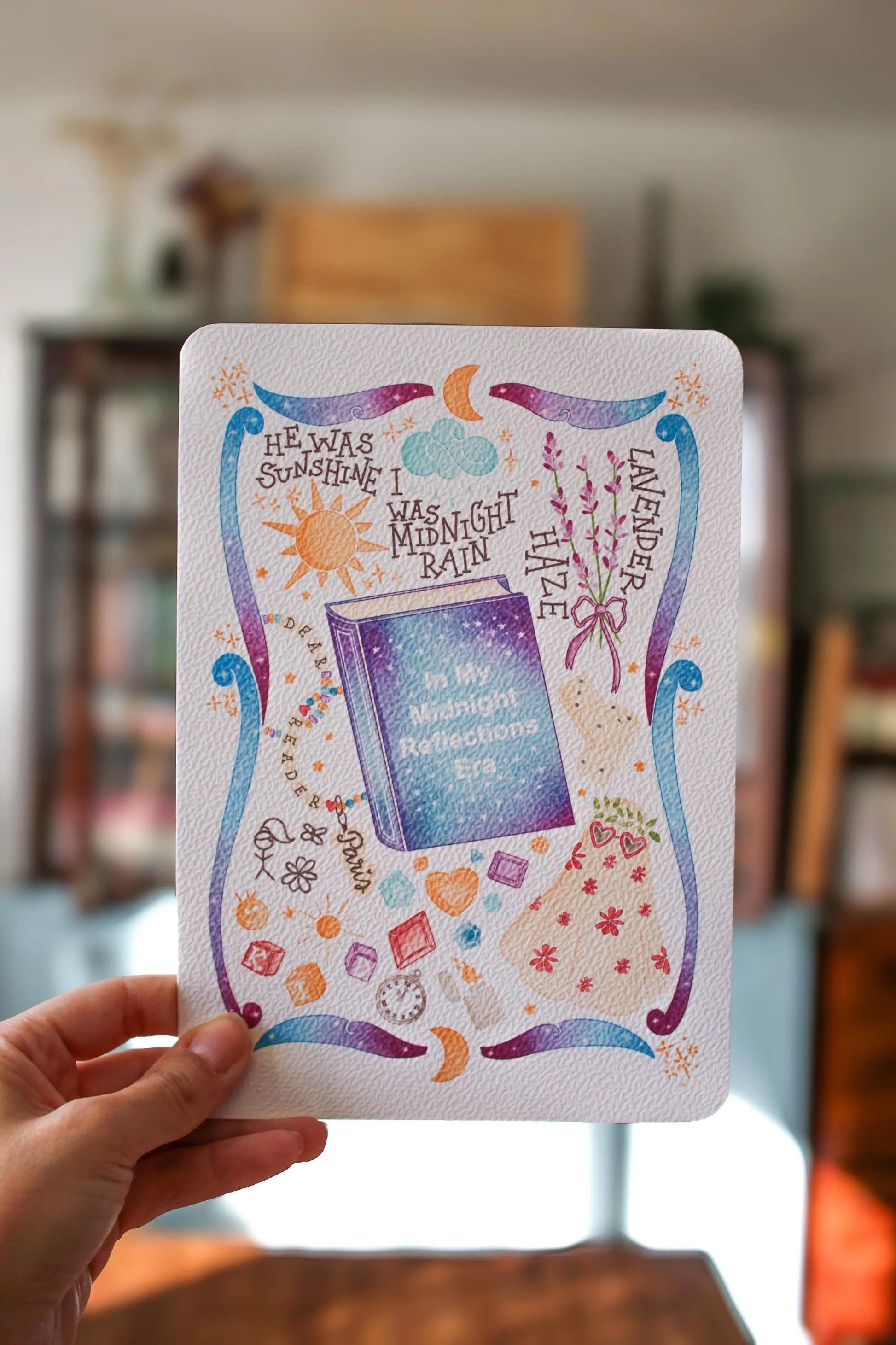 "In my midnight reflection era " Magic Things Shades