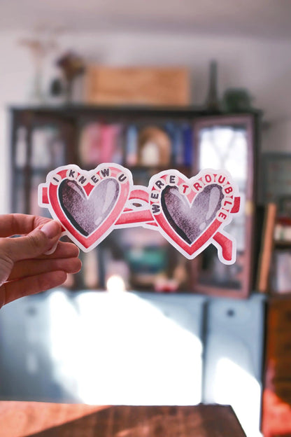 "Red heart glasses" Magic Things Shades